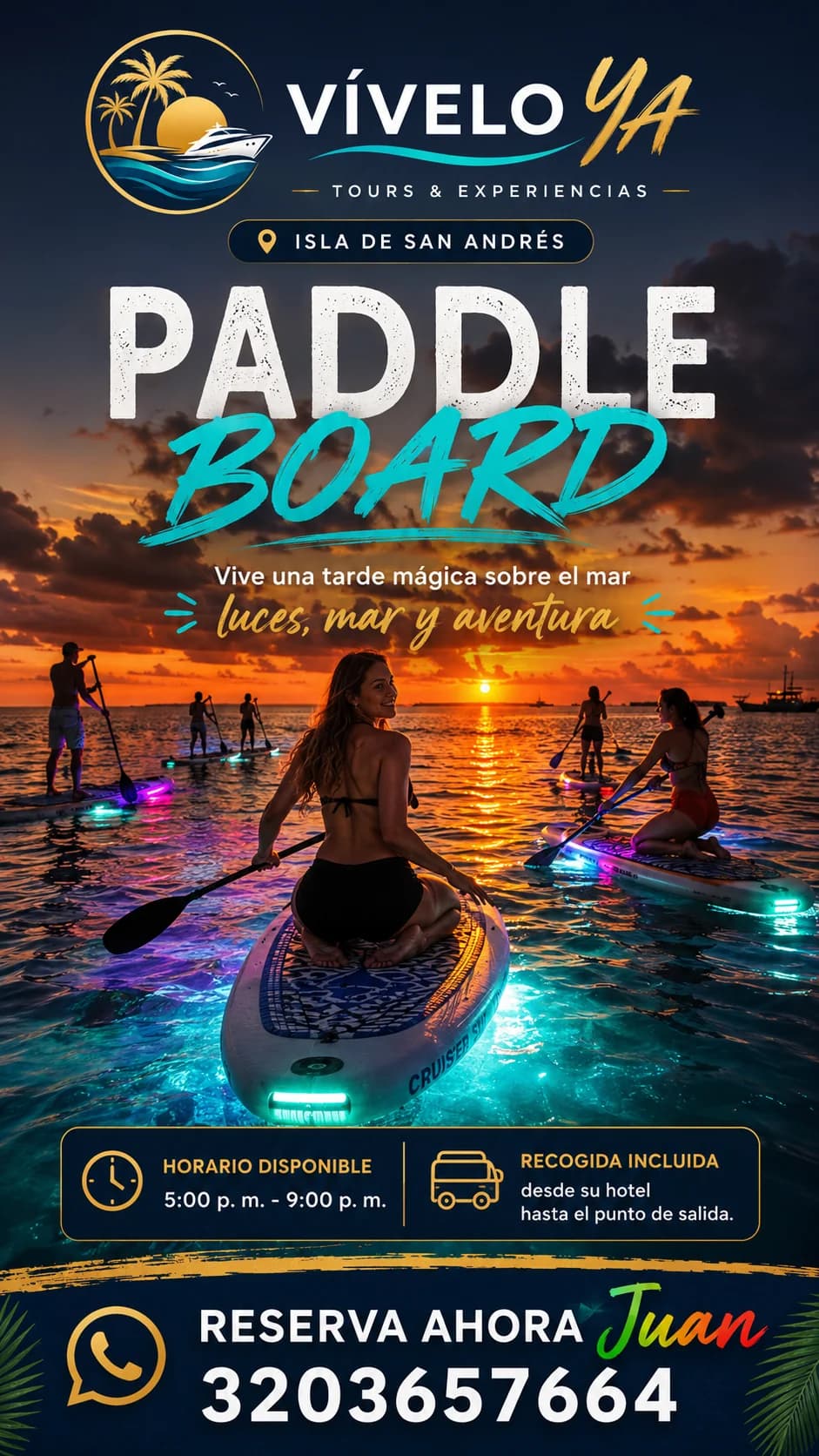 Flyer de la experiencia: Paddle Board